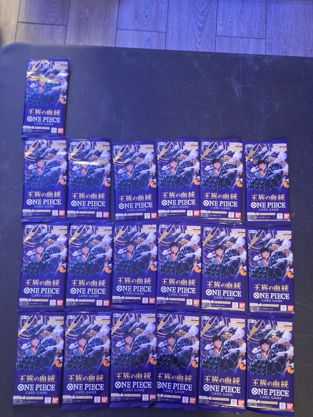 Onepiece One Piece Card Game Booster Packs - Blue & Gold Artwork
